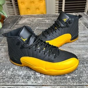 Air Jordan 12 Retro University Gold Black 2020 130690-070 Sneakers